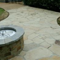 Natural Stone Patio 