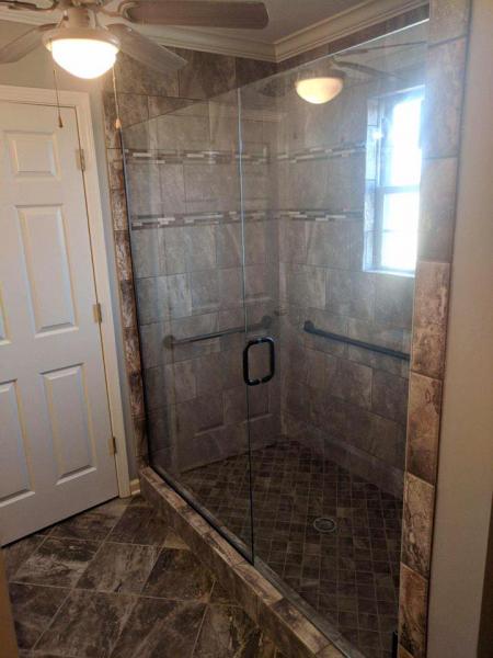 For a truly upscale look, let our experts install surround tiles for your shower! 